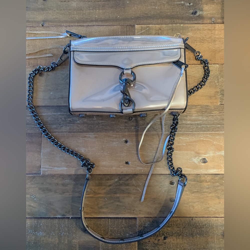 Rebecca Minkoff Mini MAC Rosé Gold CrossBody Bag